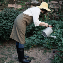 Load image into Gallery viewer, Linen Vest Type Apron Restaurant Milk Tea Shop Florist Home Kitchen Workwear