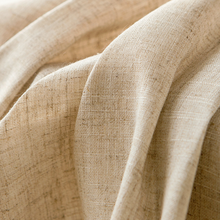 Load image into Gallery viewer, Linen Embroidered Tablecloth Round Square Rectangular Table Linens Custom Size Tablecloth