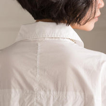 Load image into Gallery viewer, Simply White Long Sleeve Shirt Women Tops C1595A - FantasyLinen