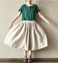 Load image into Gallery viewer, Soft Sweet Lovely Short Knitwear Cotton Top Blouse Women Clothes LR015 - FantasyLinen