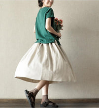 Load image into Gallery viewer, Soft Sweet Lovely Short Knitwear Cotton Top Blouse Women Clothes LR015 - FantasyLinen