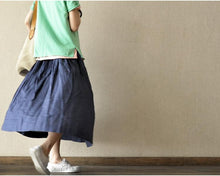 Load image into Gallery viewer, Soft Sweet Lovely Short Knitwear Cotton Top Blouse Women Clothes LR015 - FantasyLinen