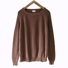 Load image into Gallery viewer, Sweater for Women, Crew Neck Sweater, Cropped Sweater