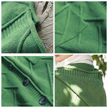 Load image into Gallery viewer, Long Cardigan Sweater, Cardigans for Women, Knit Cardigan Hooded
