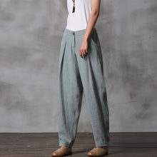 Load image into Gallery viewer, Cute Cotton Linen Casual Trousers Women Fashion Pencil Pans K21017