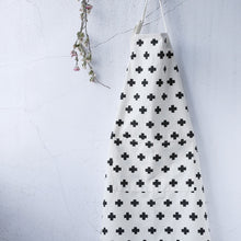 Load image into Gallery viewer, Simple Japanese Style Cotton Linen Parent-child Apron A18022