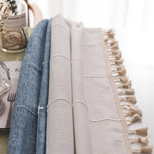 Load image into Gallery viewer, Cotton Linen Tablecloth.Custom Tablecloth.Kitchen Decor.Handmade Tablecloth