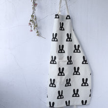 Load image into Gallery viewer, Simple Japanese Style Cotton Linen Parent-child Apron A18022