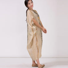 Load image into Gallery viewer, Women's Elegant Loose Plus Size Ramie Maxi Dress