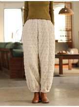 Load image into Gallery viewer, Winter Warm Harem Pants, Women's Autumn Winter Cotton Loose Trousers,Winter Pants