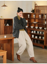 Load image into Gallery viewer, Winter Warm Harem Pants, Women's Autumn Winter Cotton Loose Trousers,Winter Pants
