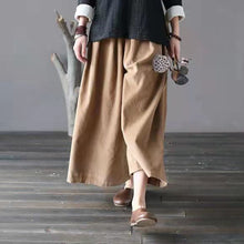 Load image into Gallery viewer, Wide Leg Pants for Women, Winter Corduroy Pants ,Women Trousers