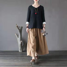 Load image into Gallery viewer, Wide Leg Pants for Women, Winter Corduroy Pants ,Women Trousers
