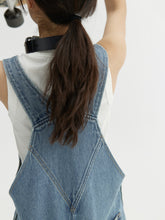 Load image into Gallery viewer, Soft Washed Denim Overalls Women Jumpsuit Casual Overalls For Girl