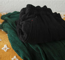 Load image into Gallery viewer, Green Cotton Autumn Skirt, Women's Skirt,Casual Full Skirt, Spring Women Clothes