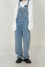 Load image into Gallery viewer, Denim Women Jumpsuit / Loose Overalls For Girl