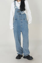Load image into Gallery viewer, Denim Women Jumpsuit / Loose Overalls For Girl