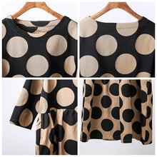 Load image into Gallery viewer, Women Polka Dots Elegant Loose Dress