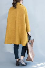 Load image into Gallery viewer, Wool Peacoat Womens Wool Coats W1401 - FantasyLinen