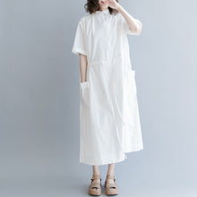 Load image into Gallery viewer, Simple Plus Size Maxi Dresses Women Casual Long Clothes Q1267