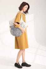 Load image into Gallery viewer, Casual Cute Cotton Dresses Women Loose Clothes 835