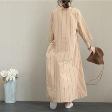 Load image into Gallery viewer, Striped Loose Maxi Dress For Women