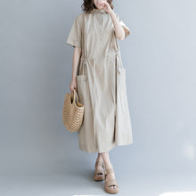 Load image into Gallery viewer, Simple Plus Size Maxi Dresses Women Casual Long Clothes Q1267