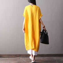 Load image into Gallery viewer, Fashion Cotton Linen Maxi Dresses Women Loose Clothes Q2062