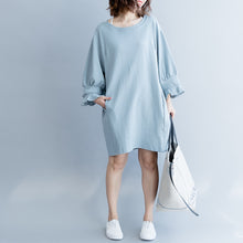 Load image into Gallery viewer, Casual Loose Cotton Shirt Dresses For Women Q2490

