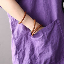 Load image into Gallery viewer, Fashion Cotton Linen Maxi Dresses Women Loose Clothes Q2062
