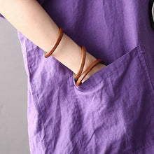 Load image into Gallery viewer, Fashion Cotton Linen Maxi Dresses Women Loose Clothes Q2062