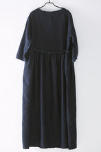 Load image into Gallery viewer, Casual Blue Denim Maxi Dresses For Women Q2133