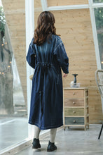 Load image into Gallery viewer, Loose Blue Denim Maxi Dresses Women Cowboy Clothes Q8925