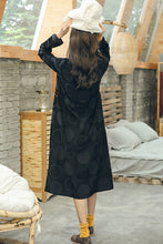 Load image into Gallery viewer, Fall Cute Polka Dot Linen Dresses For Women Q1791