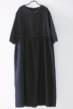 Load image into Gallery viewer, Casual Blue Denim Maxi Dresses For Women Q2133