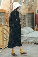 Load image into Gallery viewer, Fall Cute Polka Dot Linen Dresses For Women Q1791