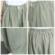 Load image into Gallery viewer, Casual Wide Leg Linen Pants Women Loose Trousers Q1290