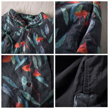 Load image into Gallery viewer, Women Vintage Cotton Linen Thick Dresses Q24124