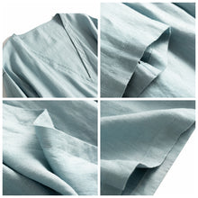 Load image into Gallery viewer, Loose Drawing Linen Summer Dresses Women Clothes