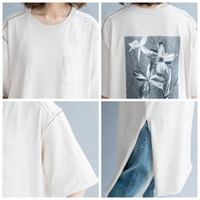 Load image into Gallery viewer, Women Simple Cotton Loose Shirt Dresses For Summer Q6057