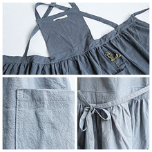 Load image into Gallery viewer, Korea Style Cotton Apron Gardener Waitress Bakery Florist Work Wear A18020