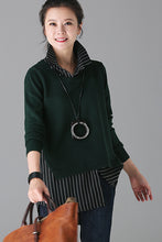 Load image into Gallery viewer, Fall Fashion Casual Green Knitwear For Women Z1810