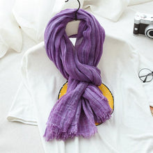 Load image into Gallery viewer, Cotton Linen Scarf Women Fashion Accessories E2701 - FantasyLinen
