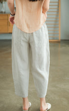 Load image into Gallery viewer, Summer Linen Pants For Women Spring Trousers