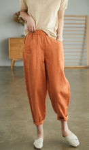 Load image into Gallery viewer, Summer Linen Pants For Women Spring Trousers