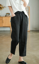 Load image into Gallery viewer, Summer Linen Pants For Women Spring Trousers