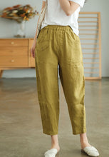 Load image into Gallery viewer, Summer Linen Pants For Women Spring Trousers