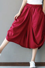 Load image into Gallery viewer, Casual Bloomers Pants Women Clothes P8904 - FantasyLinen