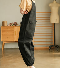 Load image into Gallery viewer, Cotton Overalls Women, Outdoor Workwear Overalls, Overalls Pants With Pockets