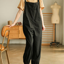 Load image into Gallery viewer, Cotton Overalls Women, Outdoor Workwear Overalls, Overalls Pants With Pockets